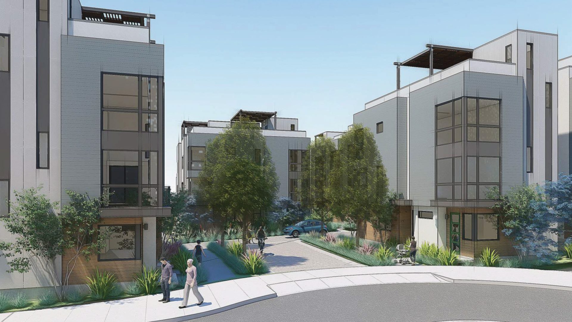 Balboa-Reservoir-townhomes-courtyard-rendering-by-Dahlin